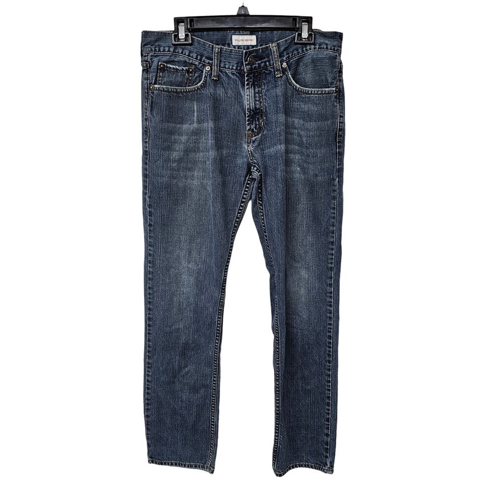 Dillon Skinny Jeans Bullhead Denim Cotton Mens W33 x L32 Blue Washed Gorpcore